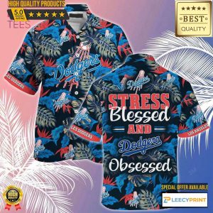 Los Angeles Dodgers Logo Hawaiian Shirt, Men Dodgers Baseball Apparel Mlb Summer, MLB Hawaiian Shirt - T-Shirt, Sweatshirt, Hoodie