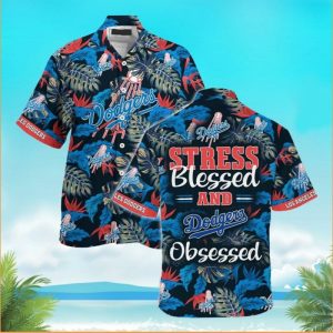 Los Angeles Dodgers MLB Summer Dodgers Hawaiian Shirt, LA Dodgers Hawaiian Shirt Unisex T-shirt, Sweatshirt, Hoodie, Long Sleeve Tee - T-Shirt, Sweatshirt, Hoodie