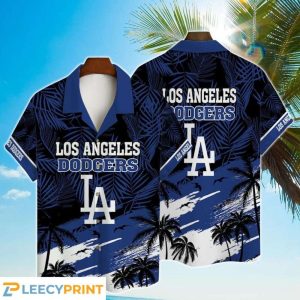 Los Angeles Dodgers Major League Baseball 3D Print Hawaiian Shirt, LA Dodgers Hawaiian Shirt - T-Shirt, Sweatshirt, Hoodie