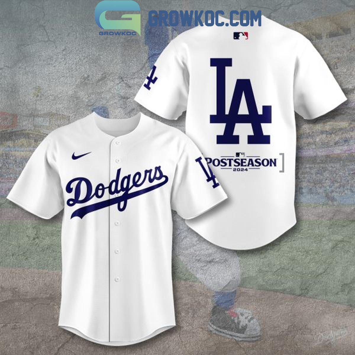 Los Angeles Dodgers Postseason October Ready 2024 Baseball Jersey Unisex T-shirt, Sweatshirt, Hoodie, Long Sleeve Tee - T-Shirt, Sweatshirt, Hoodie
