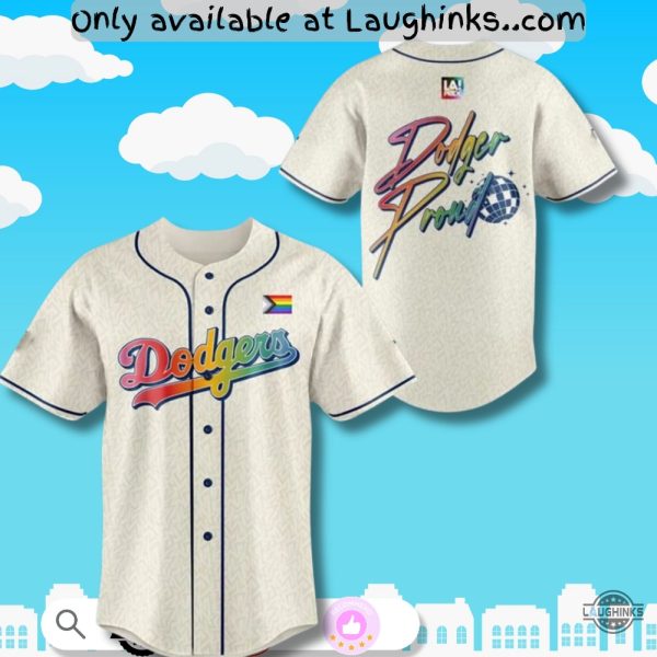 Los Angeles Dodgers Pride Night Baseball Jerseyshirt 2025 New Unisex T-shirt, Sweatshirt, Hoodie, Long Sleeve Tee - T-Shirt, Sweatshirt, Hoodie
