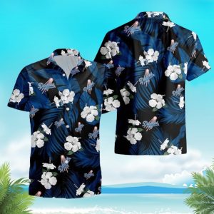Los Angeles Dodgers Tropical Flowers For Fans Hawaiian Shirt, LA Dodgers Hawaiian Shirt Unisex T-shirt, Sweatshirt, Hoodie, Long Sleeve Tee - T-Shirt, Sweatshirt, Hoodie