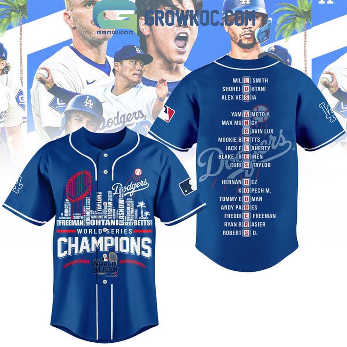 Los Angeles Dodgers World Series 2024 Champions Time To Win Baseball Jersey Unisex T-shirt, Sweatshirt, Hoodie, Long Sleeve Tee - T-Shirt, Sweatshirt, Hoodie