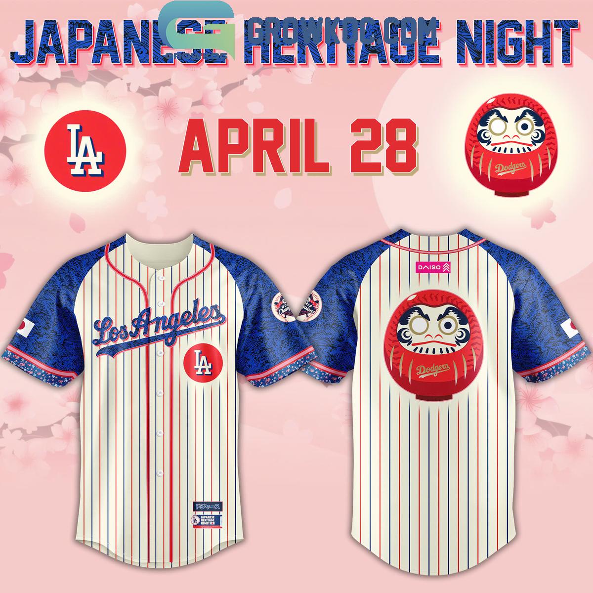 Los Angeles Dodgers x Japanese Heritage Night Baseball Jersey Unisex T-shirt, Sweatshirt, Hoodie, Long Sleeve Tee - T-Shirt, Sweatshirt, Hoodie