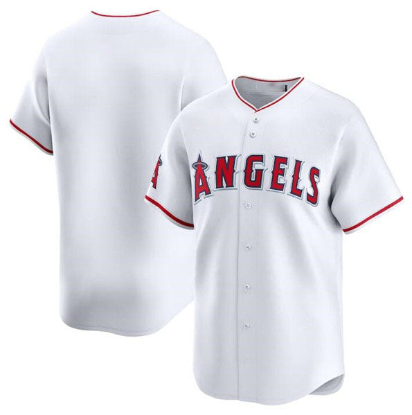 Los Angeles Angels Blank White Home Limited Baseball Stitched Jersey baseball jersey product view 1