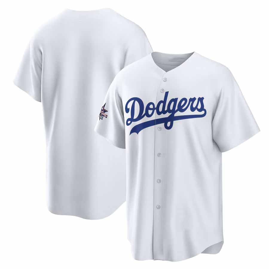 Los Angeles Dodgers 2025 All-Star Game Home Replica Jersey - White Stitched Baseball Jersey baseball jersey product view 1