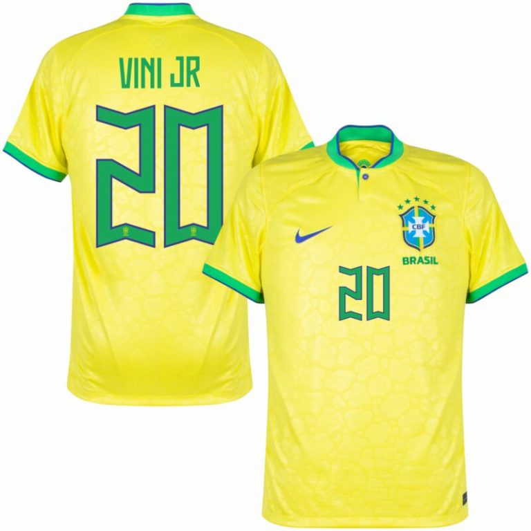 Vinicius Jr Brazil Jersey sports jersey product view 1