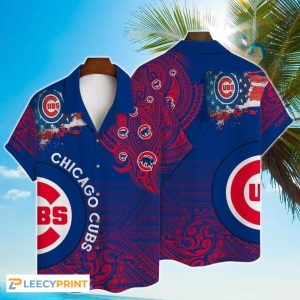 MLB Chicago Cubs Aloha Shirt Tribal Pattern Best Beach Gift - Cubs Hawaiian Shirt Unisex T-shirt, Sweatshirt, Hoodie, Long Sleeve Tee - T-Shirt, Sweatshirt, Hoodie