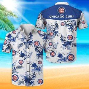 MLB Chicago Cubs Summer Shirt Blue Flora Trendy - Cubs Hawaiian Shirt Unisex T-shirt, Sweatshirt, Hoodie, Long Sleeve Tee - T-Shirt, Sweatshirt, Hoodie