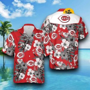 MLB Cincinnati Hawaiian Shirt Baseball Unisex Style, Cincinnati Reds Hawaiian Shirt Unisex T-shirt, Sweatshirt, Hoodie, Long Sleeve Tee - T-Shirt, Sweatshirt, Hoodie
