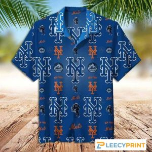 MLB New York Mets Best Blue Hawaiian Shirts, Mets Hawaiian Shirt Unisex T-shirt, Sweatshirt, Hoodie, Long Sleeve Tee - T-Shirt, Sweatshirt, Hoodie