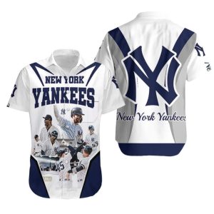 MLB New York Yankees Players Hawaiian Shirt Baseball Gift Unisex T-shirt, Sweatshirt, Hoodie, Long Sleeve Tee - T-Shirt, Sweatshirt, Hoodie