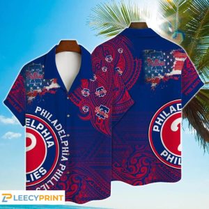MLB Philadelphia Phillies MLB 3D Print Hawaiian Shirt - Phillies Hawaiian Shirt Unisex T-shirt, Sweatshirt, Hoodie, Long Sleeve Tee - T-Shirt, Sweatshirt, Hoodie
