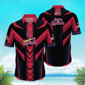 MLB St. Louis Cardinals Hawaiian Shirt Beach For Baseball Players, St Louis Cardinals Hawaiian Shirt - T-Shirt, Sweatshirt, Hoodie