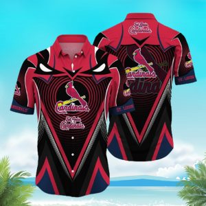 MLB St. Louis Cardinals Hawaiian Shirt Beach Gift, St Louis Cardinals Hawaiian Shirt Unisex T-shirt, Sweatshirt, Hoodie, Long Sleeve Tee - T-Shirt, Sweatshirt, Hoodie