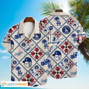 MLB Summer LA Dodgers Hawaiian Shirt For Men Women Unisex T-shirt, Sweatshirt, Hoodie, Long Sleeve Tee - T-Shirt, Sweatshirt, Hoodie