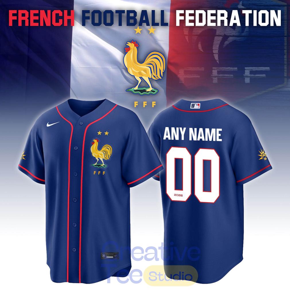 Baseball x France 2026 Federation Baseball Jersey Unisex T-shirt, Sweatshirt, Hoodie, Long Sleeve Tee - T-Shirt, Sweatshirt, Hoodie