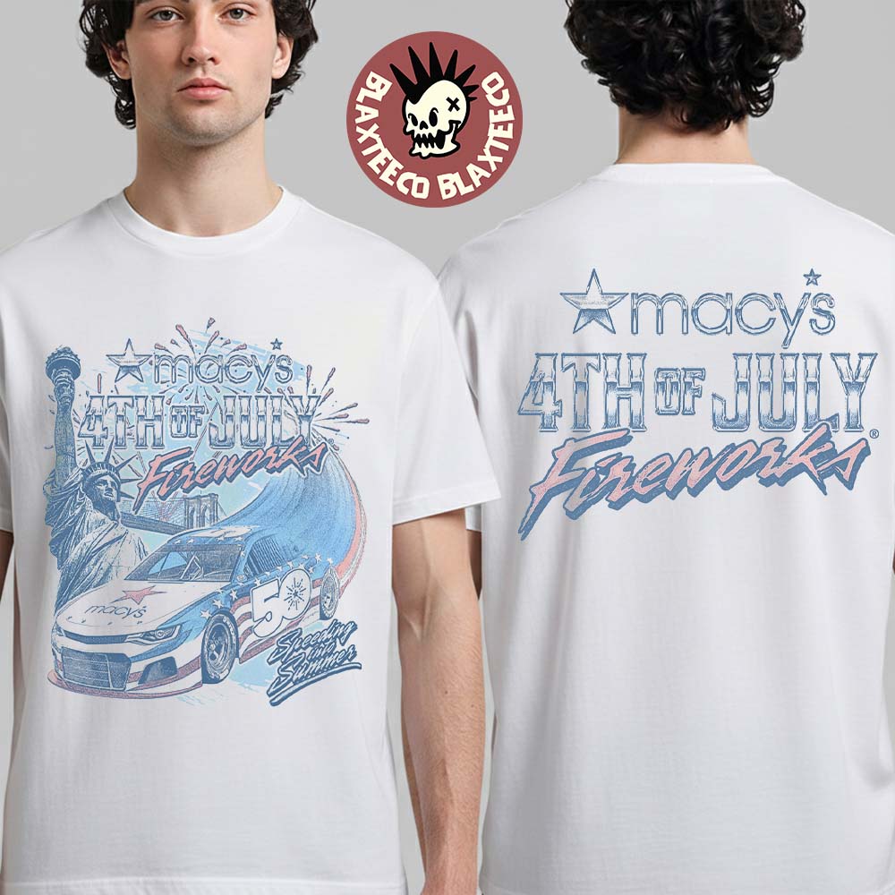 Macys 4th Of July Fireworks 2026 In New York City 50th Anniversary Commemorative T-Shirt Unisex T-shirt, Sweatshirt, Hoodie, Long Sleeve Tee - T-Shirt, Sweatshirt, Hoodie