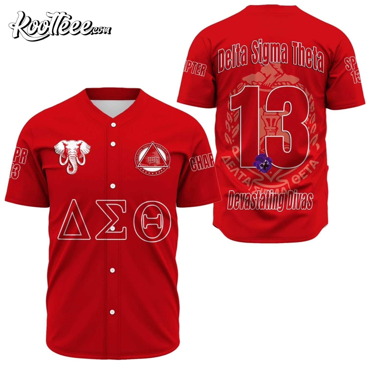 Madison Alumnae Chapter Delta Sigma Theta Baseball Jersey Unisex T-shirt, Sweatshirt, Hoodie, Long Sleeve Tee - T-Shirt, Sweatshirt, Hoodie
