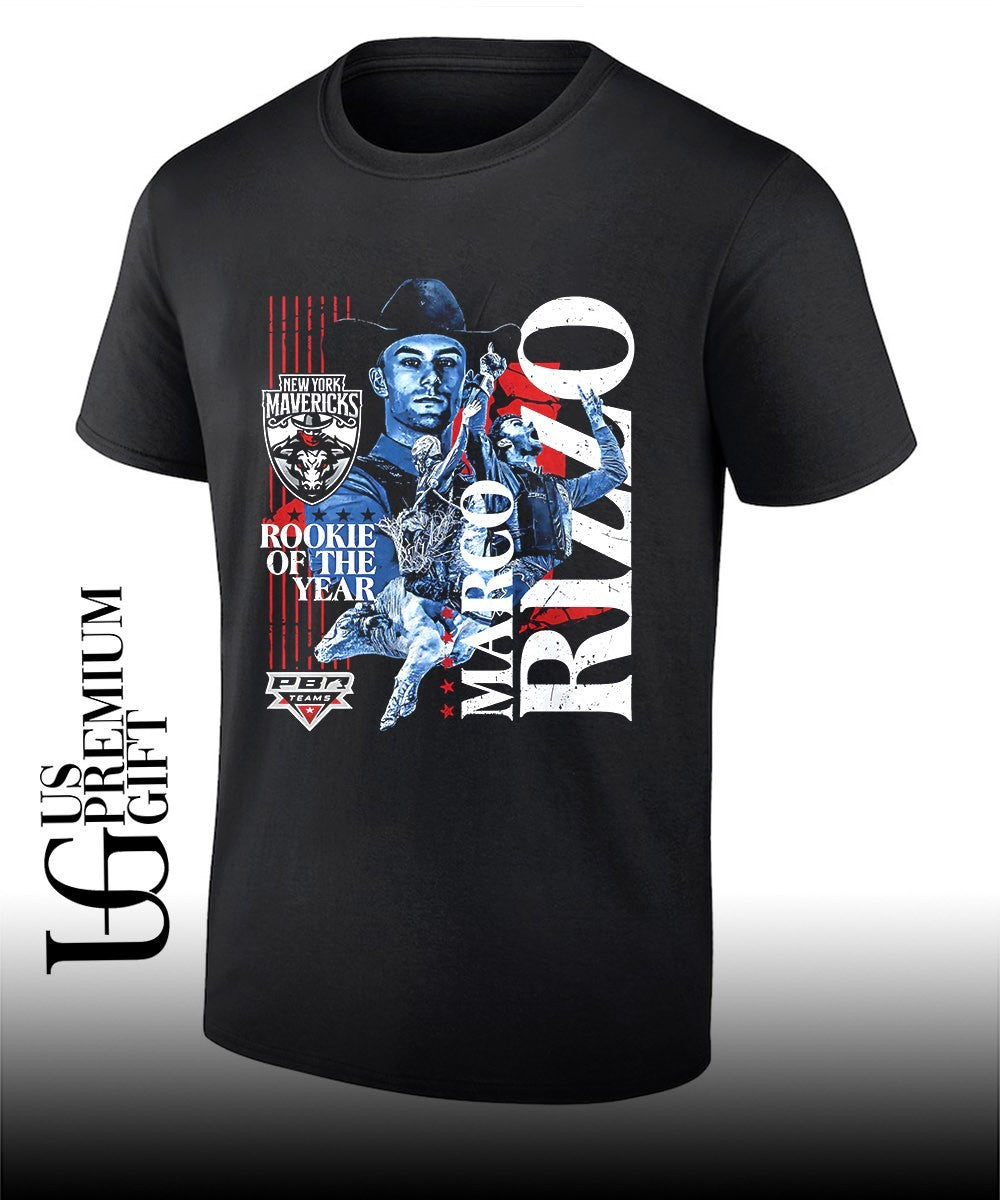 Marco Rizzo PBR 2026 Rookie Of The Year graphic shirt Unisex T-shirt, Sweatshirt, Hoodie, Long Sleeve Tee - T-Shirt, Sweatshirt, Hoodie
