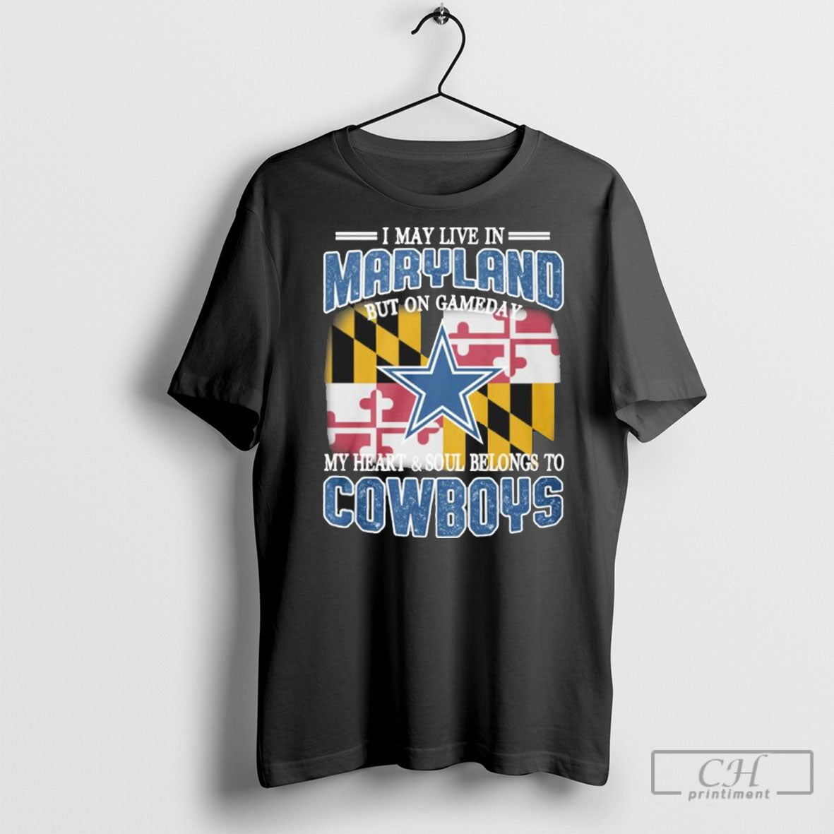 Maryland Cowboys Fans Gameday My Heart Soul T-Shirts, Hoodie, Sweatshirt - T-Shirt, Sweatshirt, Hoodie