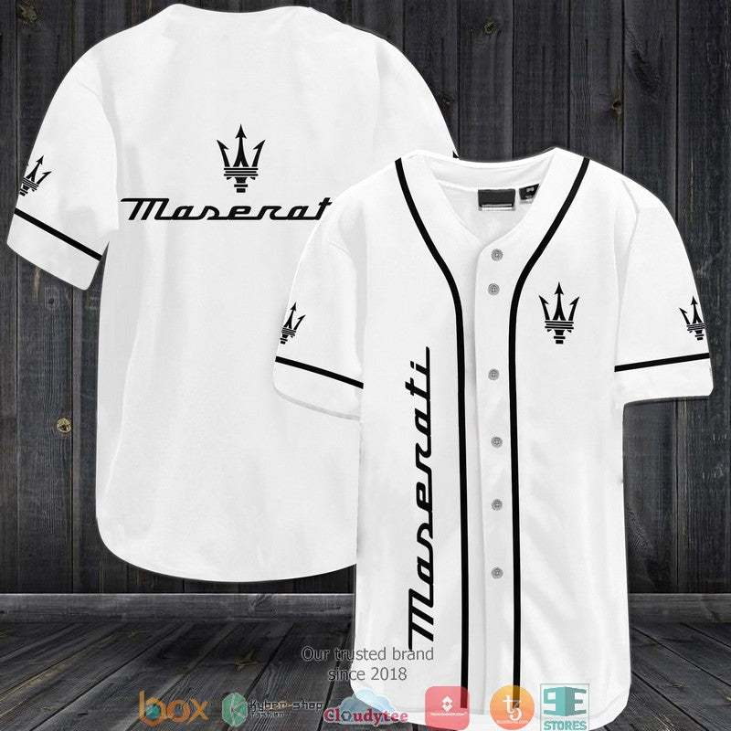 BEST Maserati Baseball Jersey Unisex T-shirt, Sweatshirt, Hoodie, Long Sleeve Tee - T-Shirt, Sweatshirt, Hoodie