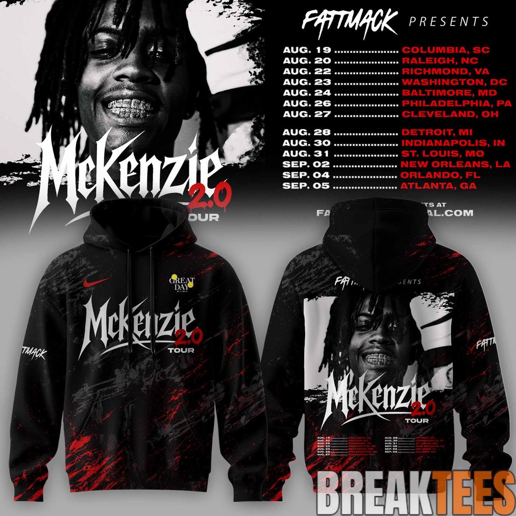 McKenzie 2.0 NO MERCY TOUR Hoodie Unisex T-shirt, Sweatshirt, Hoodie, Long Sleeve Tee - T-Shirt, Sweatshirt, Hoodie