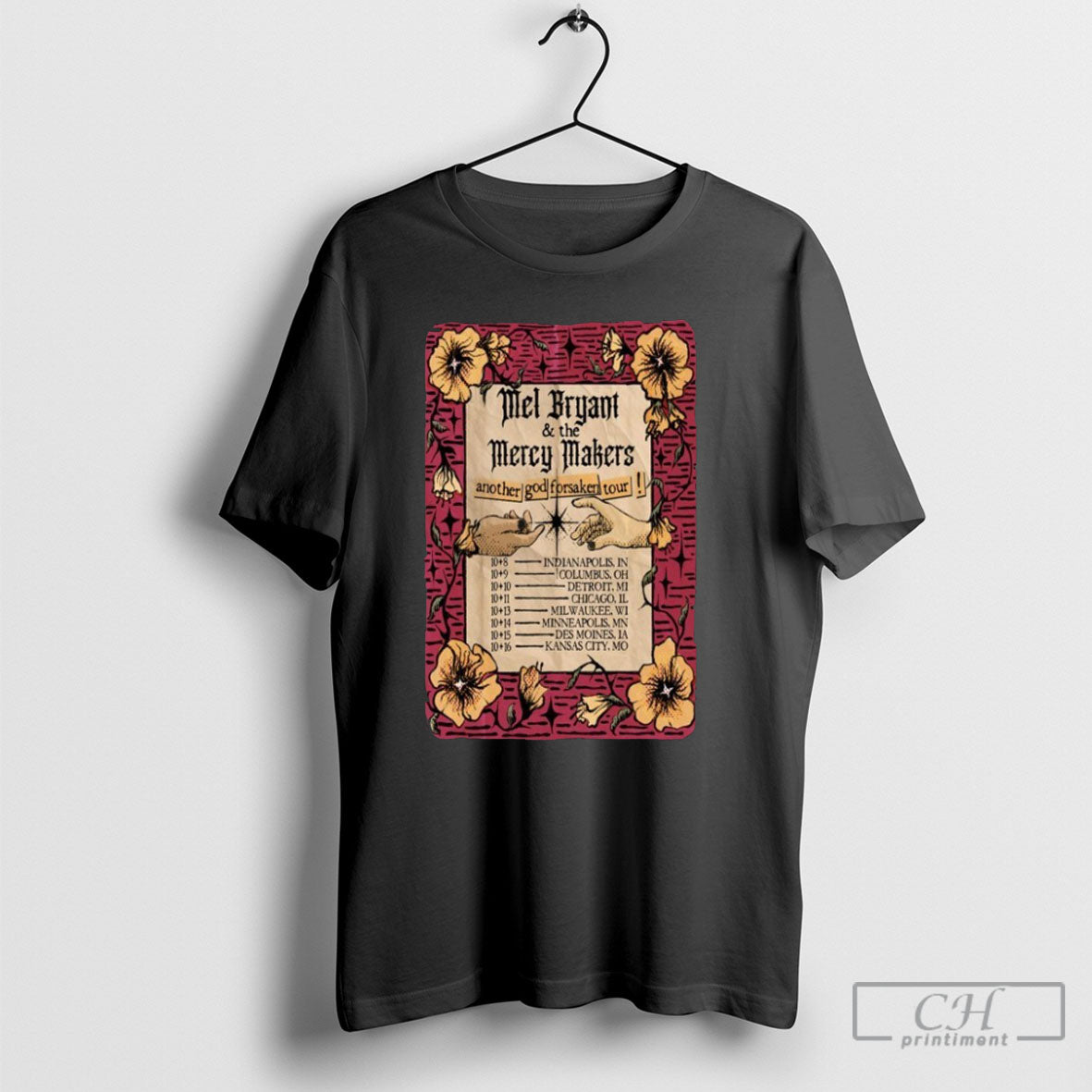 Mel Bryant Mercy Makers Another God Forsaken Tour 2025 T-Shirts, Hoodie, Sweatshirt - T-Shirt, Sweatshirt, Hoodie