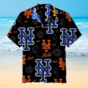 Men New York Mets Baseball Floral Aloha Hawaiian Shirt Summer Vacation, New York Mets Hawaiian Shirt - T-Shirt, Sweatshirt, Hoodie
