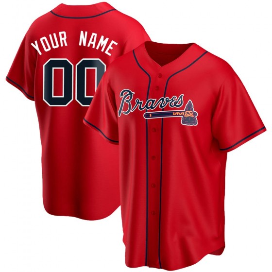 Atlanta Braves Jerseys baseball jersey product view 1