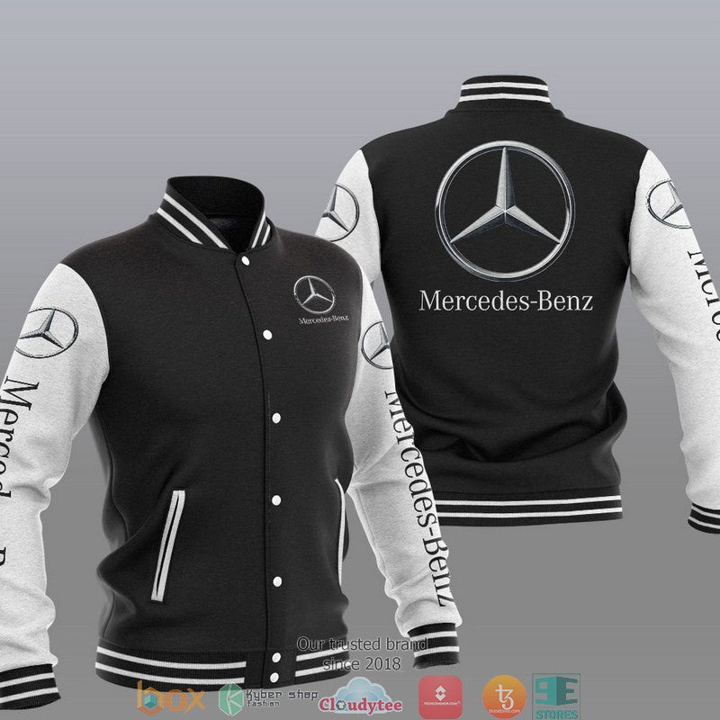 Mercedes Benz Car brand Baseball Jacket Unisex T-shirt, Sweatshirt, Hoodie, Long Sleeve Tee - T-Shirt, Sweatshirt, Hoodie