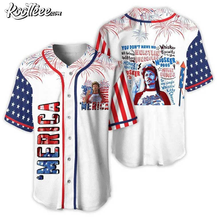 Merica Joe Dirt 4th Of July Quote Baseball Jersey Unisex T-shirt, Sweatshirt, Hoodie, Long Sleeve Tee - T-Shirt, Sweatshirt, Hoodie