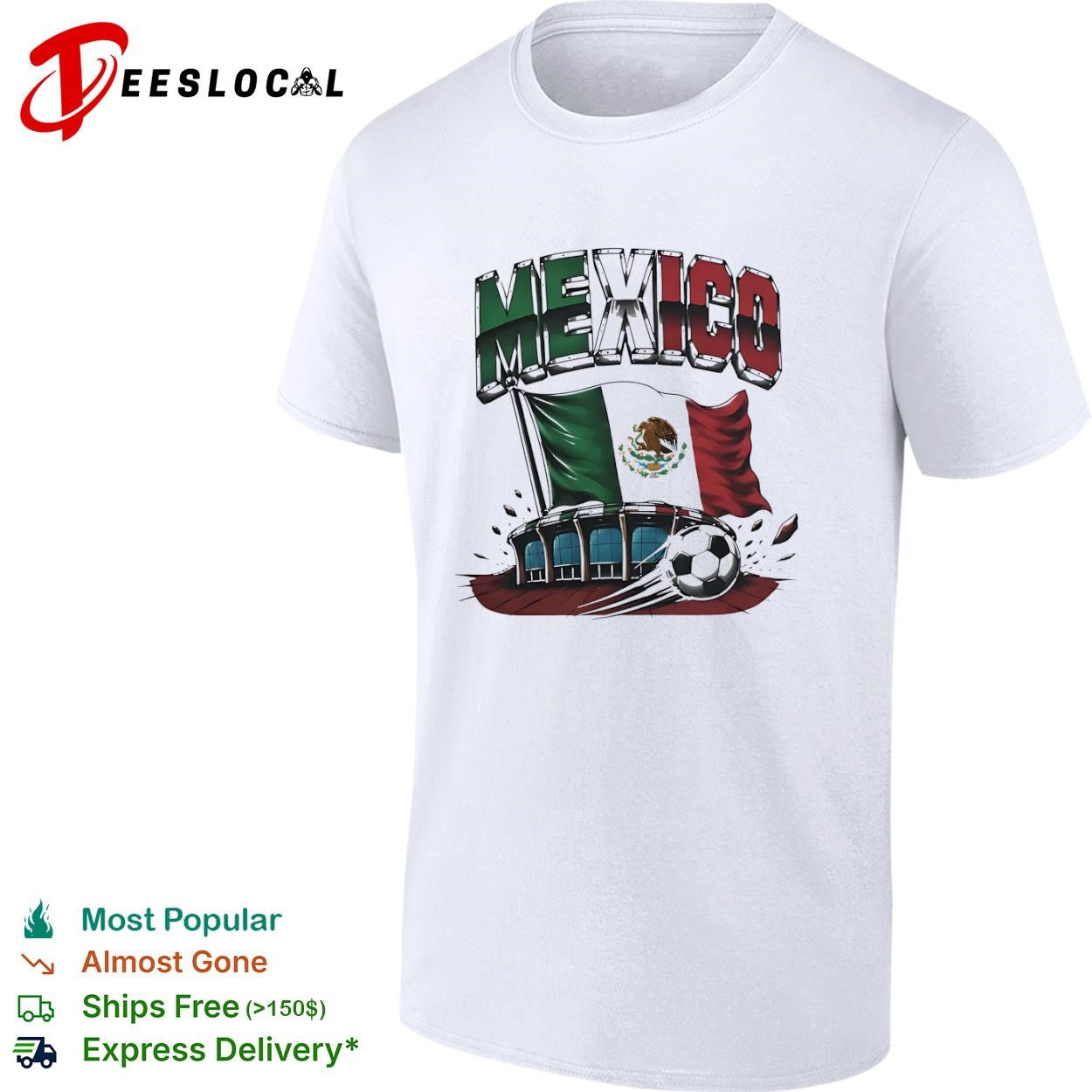 Mexico soccer ball shirt Unisex T-shirt, Sweatshirt, Hoodie, Long Sleeve Tee - T-Shirt, Sweatshirt, Hoodie