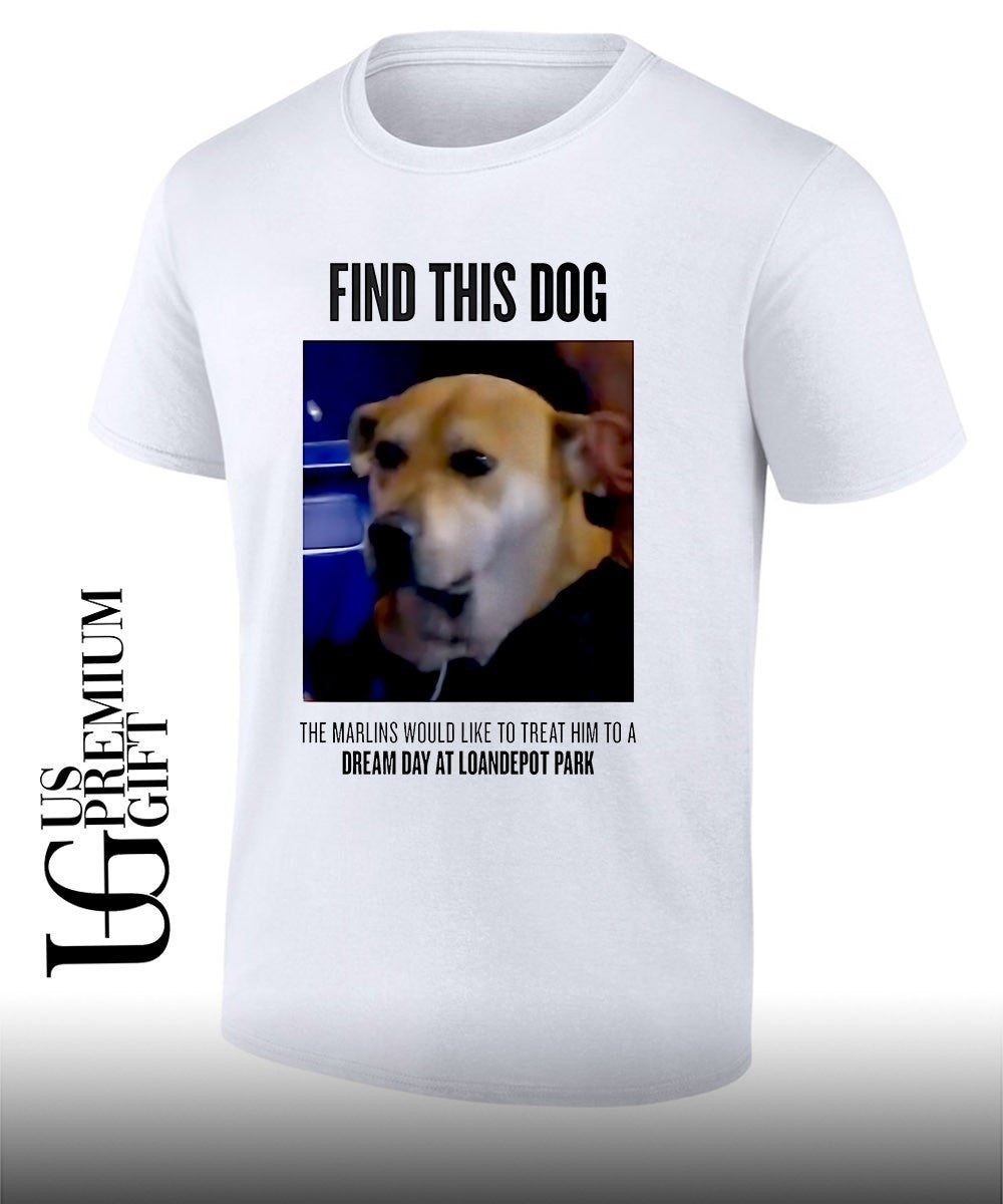 Miami Marlins Find This Dog Dream Day at Loandepot Park shirt Unisex T-shirt, Sweatshirt, Hoodie, Long Sleeve Tee - T-Shirt, Sweatshirt, Hoodie