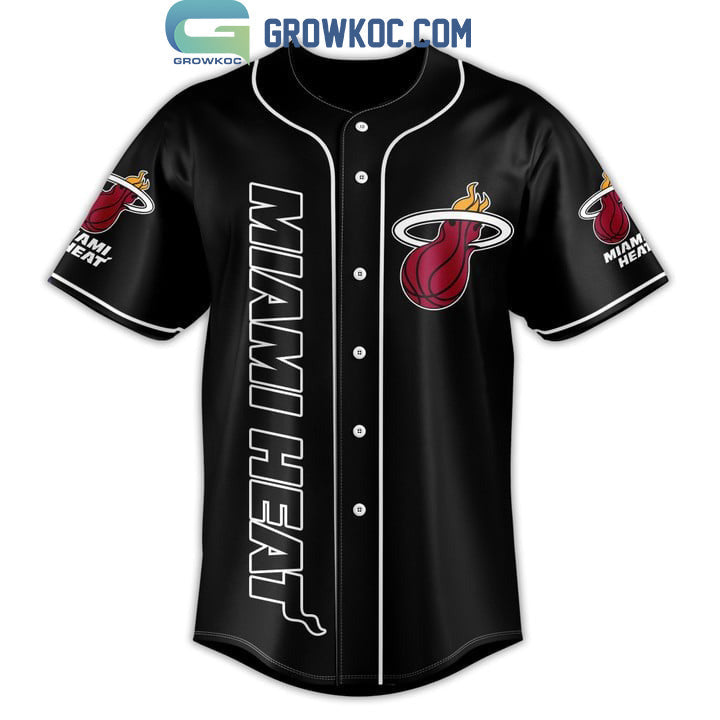Miami Heat NBA 1988 Black Design Baseball Jersey Unisex T-shirt, Sweatshirt, Hoodie, Long Sleeve Tee - T-Shirt, Sweatshirt, Hoodie