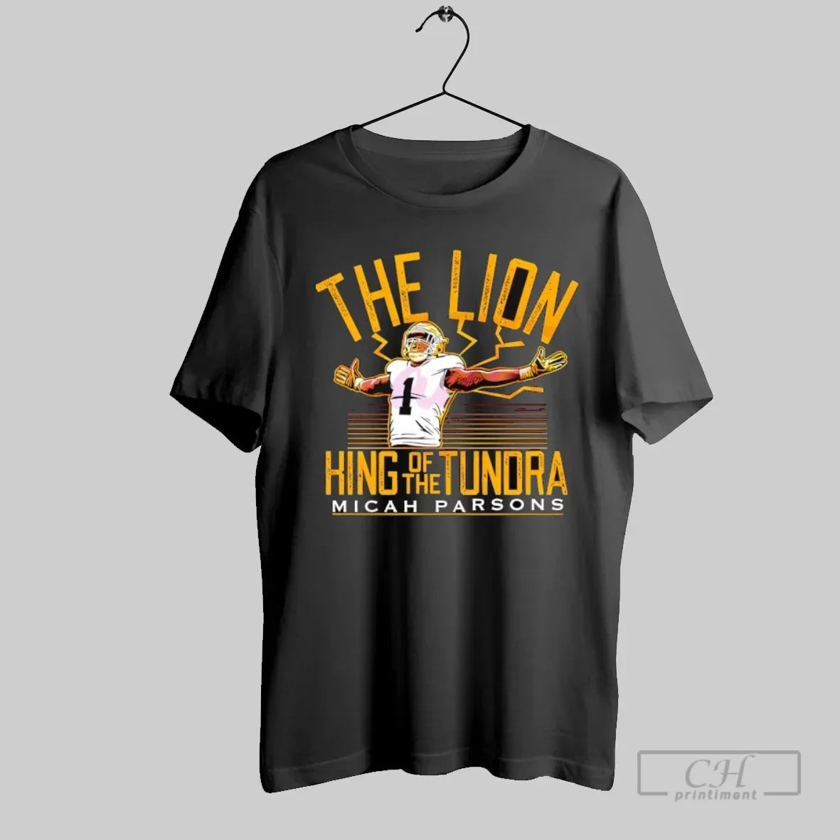 Micah Parsons King Tundra Lion Football T-Shirts, Hoodie, Sweatshirt - T-Shirt, Sweatshirt, Hoodie