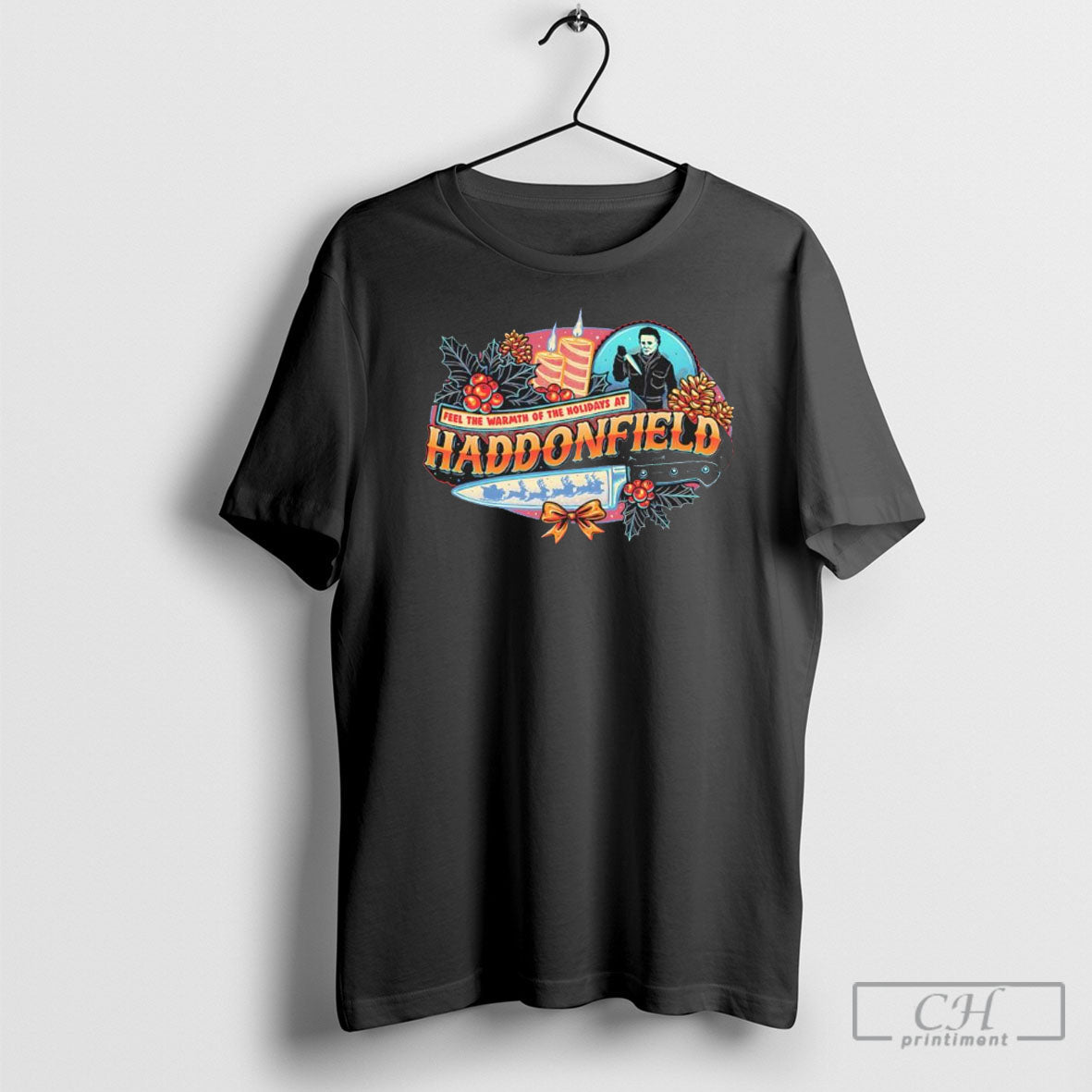 Michael Myers Feel Warmth Haddonfied Halloween Character T-Shirts, Hoodie, Sweatshirt - T-Shirt, Sweatshirt, Hoodie