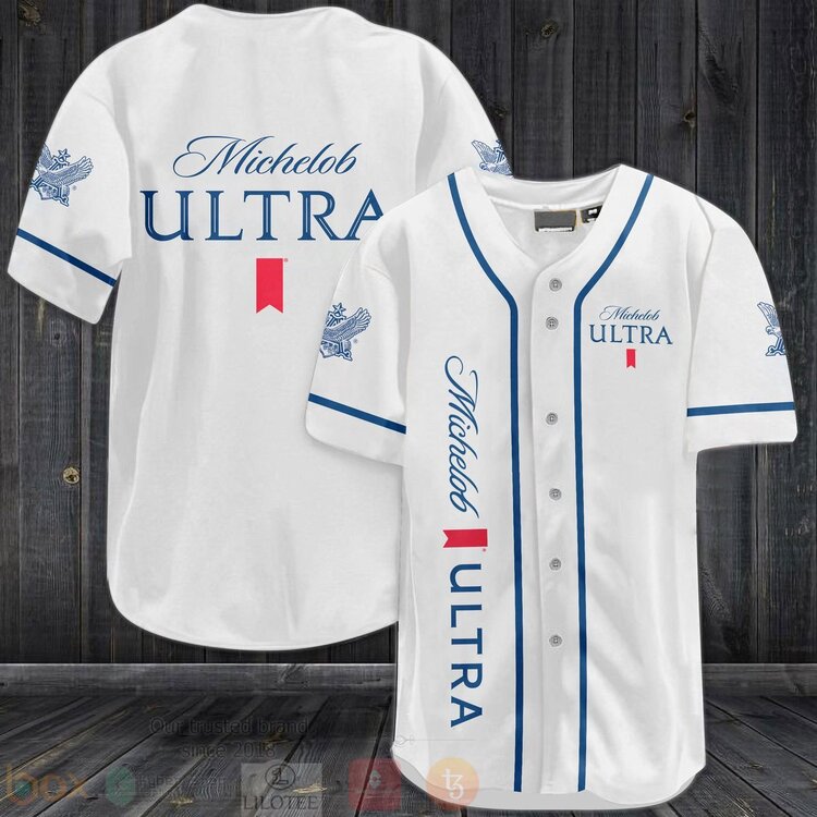FASHION Michelob ULTRA Baseball Jerseys Botton Shirt Unisex T-shirt, Sweatshirt, Hoodie, Long Sleeve Tee - T-Shirt, Sweatshirt, Hoodie
