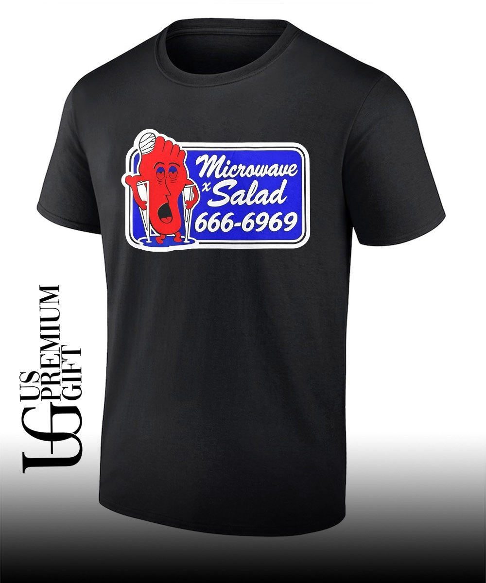 Microwave Salad Foot cartoon shirt Unisex T-shirt, Sweatshirt, Hoodie, Long Sleeve Tee - T-Shirt, Sweatshirt, Hoodie