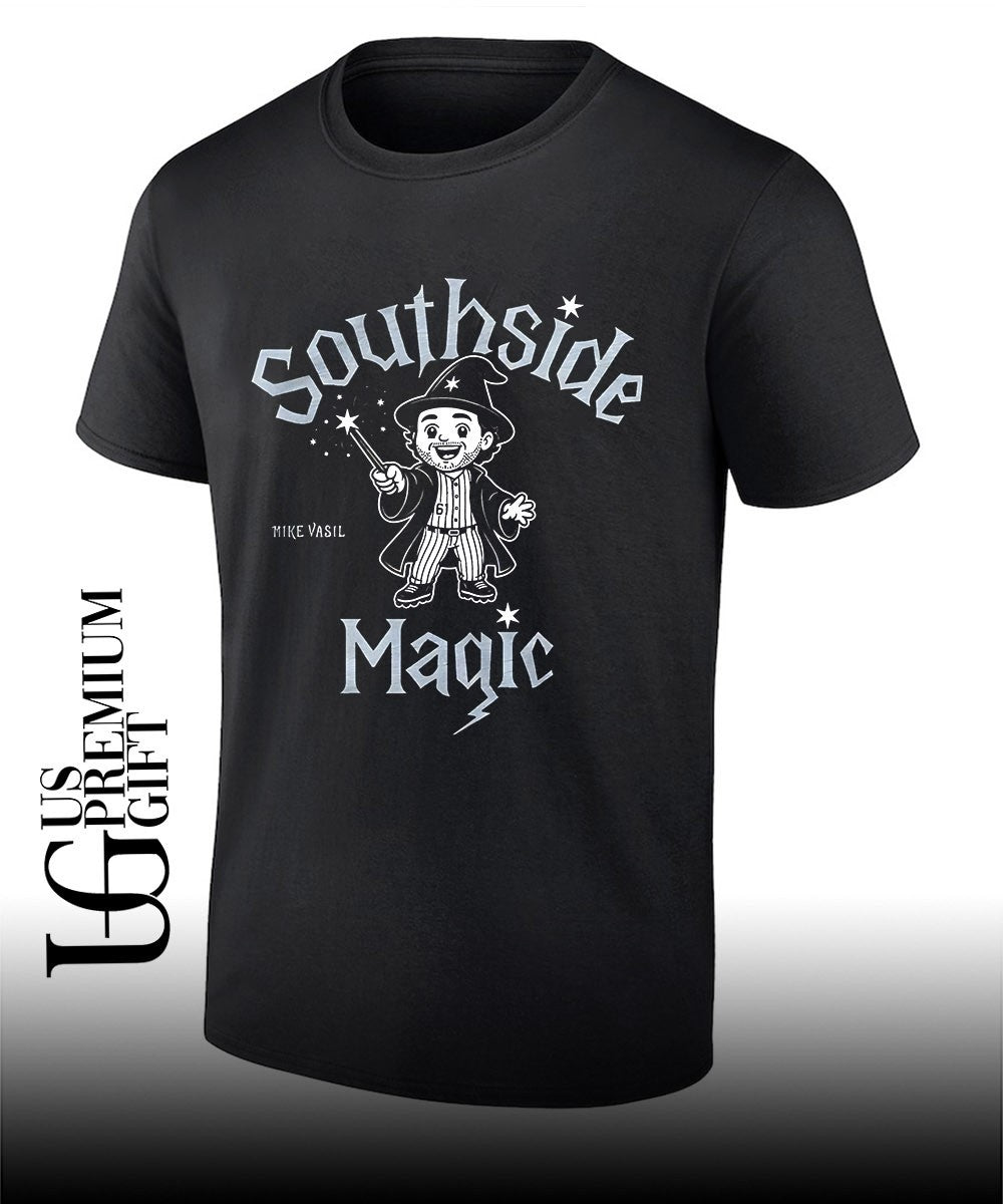 Mike Vasil Chicago White Sox Southside Magic shirt Unisex T-shirt, Sweatshirt, Hoodie, Long Sleeve Tee - T-Shirt, Sweatshirt, Hoodie