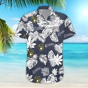 Milwaukee Brewers Aloha Shirt For Summer Lovers - Brewers Hawaiian Shirt Unisex T-shirt, Sweatshirt, Hoodie, Long Sleeve Tee - T-Shirt, Sweatshirt, Hoodie