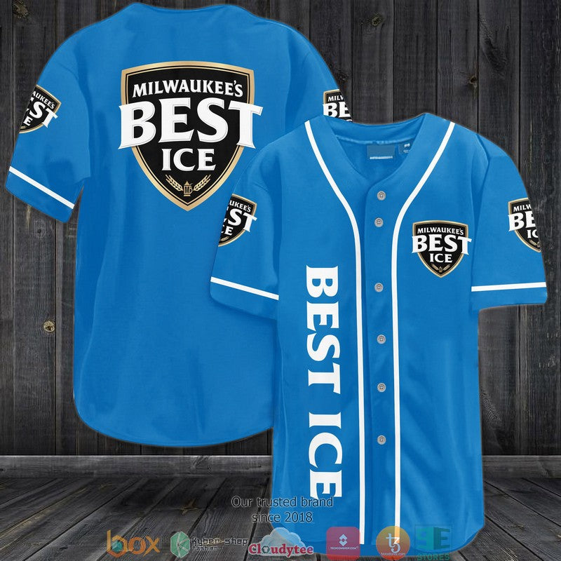 BEST Milwaukee's Best Ice Baseball Jersey Unisex T-shirt, Sweatshirt, Hoodie, Long Sleeve Tee - T-Shirt, Sweatshirt, Hoodie