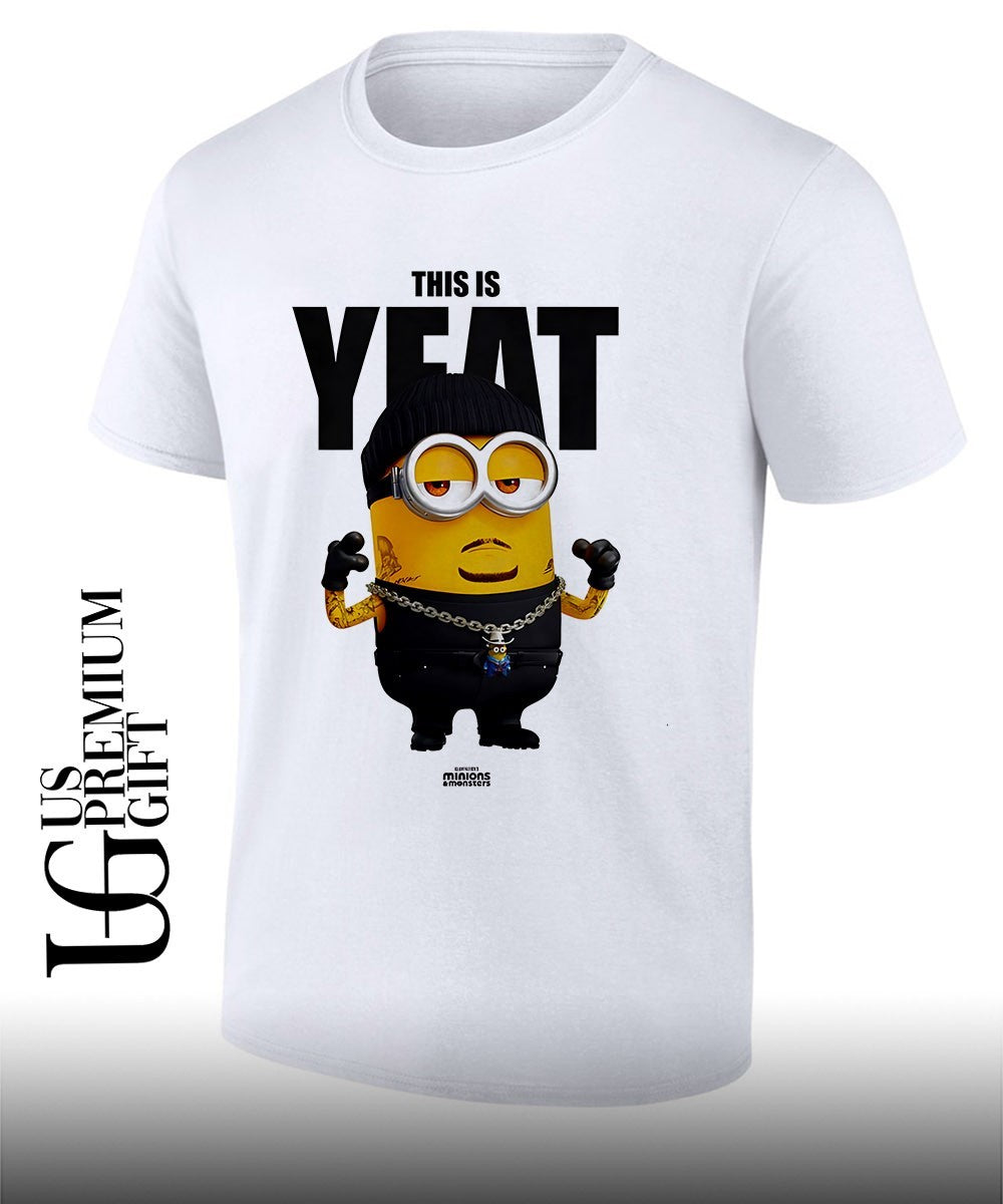 Minions this is Yeat character cartoon shirt Unisex T-shirt, Sweatshirt, Hoodie, Long Sleeve Tee - T-Shirt, Sweatshirt, Hoodie