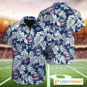 Minnesota Twins MLB Tropical Cool Hawaiian Shirt, Twins Hawaiian Shirt Unisex T-shirt, Sweatshirt, Hoodie, Long Sleeve Tee - T-Shirt, Sweatshirt, Hoodie