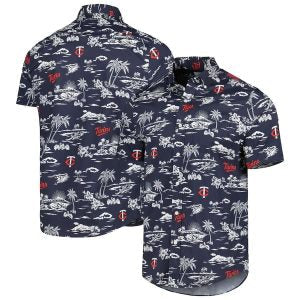 Minnesota Twins Reyn Spooner Kekai Performance Button Up Shirt, Twins Hawaiian Shirt Unisex T-shirt, Sweatshirt, Hoodie, Long Sleeve Tee - T-Shirt, Sweatshirt, Hoodie