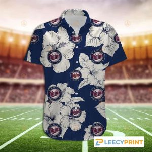 Minnesota Twins Tropical Cool Hawaiian Shirts, Twins Hawaiian Shirt Unisex T-shirt, Sweatshirt, Hoodie, Long Sleeve Tee - T-Shirt, Sweatshirt, Hoodie