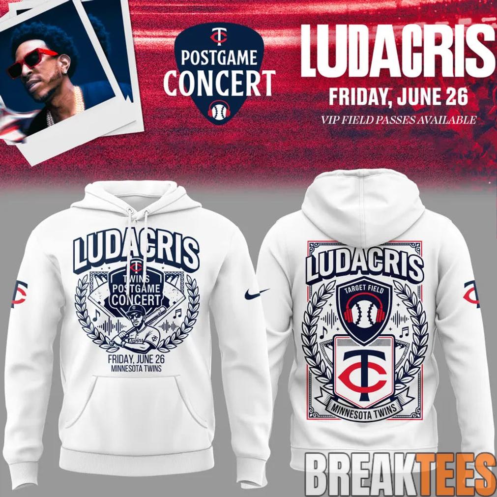Minnesota Twins x Ludacris Hoodie Limited Edition Unisex T-shirt, Sweatshirt, Hoodie, Long Sleeve Tee - T-Shirt, Sweatshirt, Hoodie