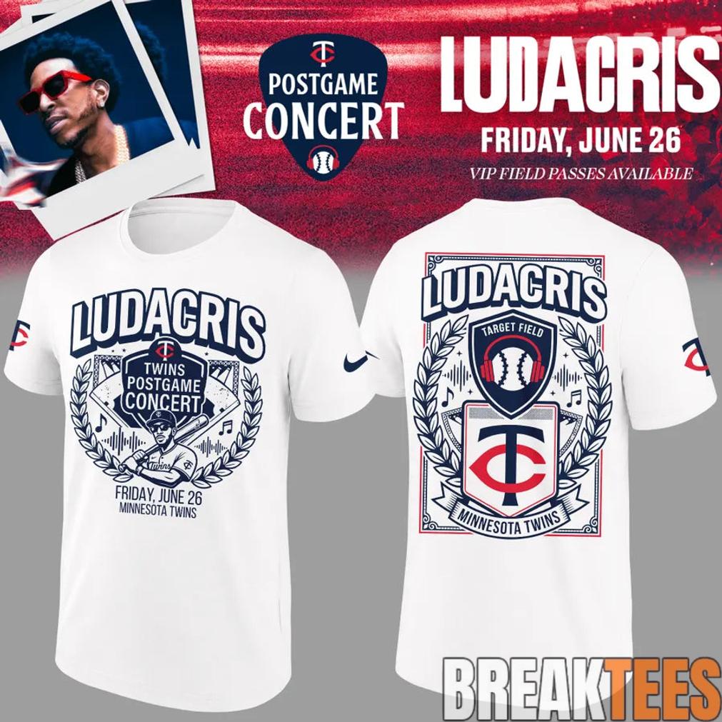 Minnesota Twins x Ludacris T-Shirt  Limited Edition Unisex T-shirt, Sweatshirt, Hoodie, Long Sleeve Tee - T-Shirt, Sweatshirt, Hoodie