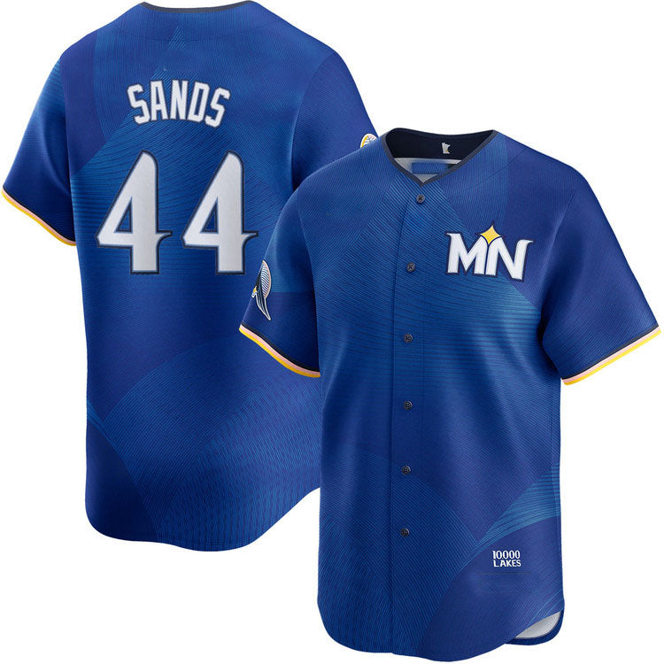 Minnesota Twins #44 Cole Sands City Connect Limited Baseball Jersey baseball jersey product view 1