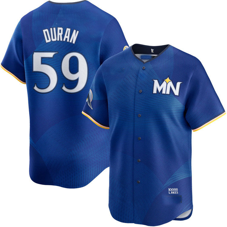 Minnesota Twins #59 Jhoan Duran City Connect Limited Baseball Jersey baseball jersey product view 1
